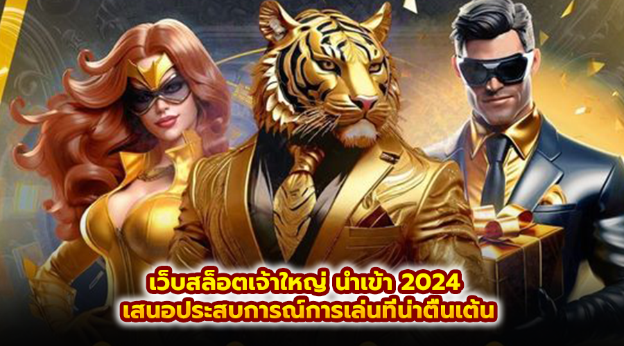 เว็บสล็อตเจ้าใหญ่ นำเข้า 2024